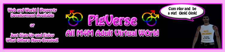 The PigVerse Gay Virtual World